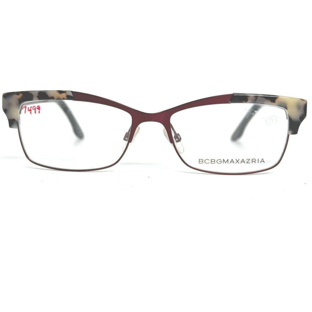 BCBGMAXAZRIA Wenda‎ Red Eyeglasses Frames Women 50 15 L 135MM Optical